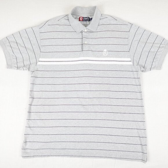 Vintage 90s Chaps Ralph Lauren Polo Golf Shirt Men's Large Lightweight - Picture 1 of 7